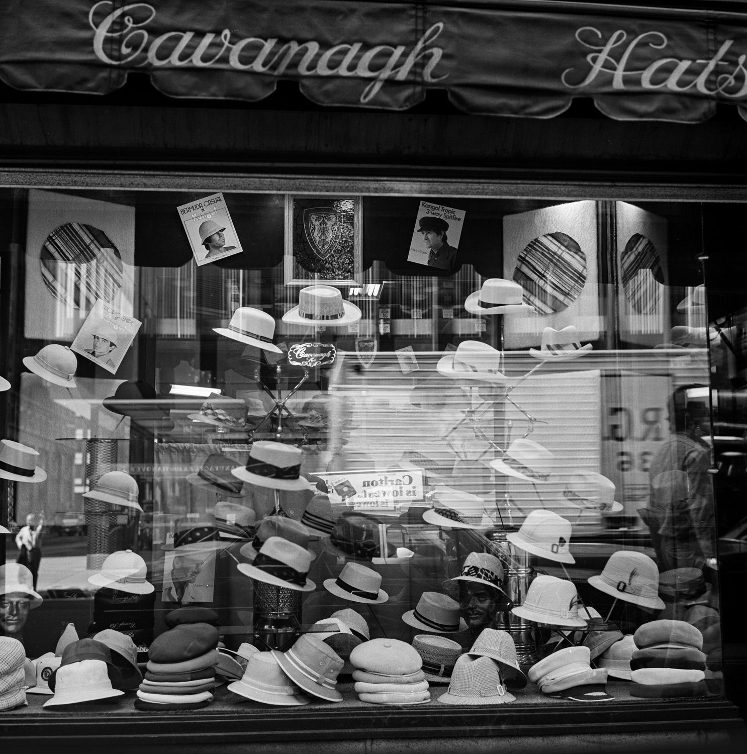 Michael Bennett, Lower East Side- Hatshop, Print at Linden Hall Studio in Kent