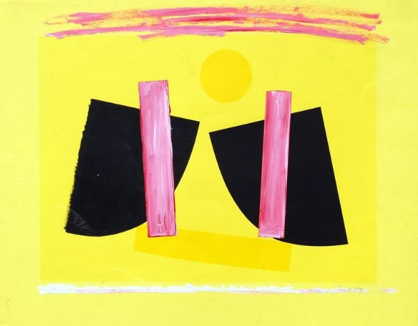Sir Terry Frost RA, Yellow & Pink Rhythm, 1984