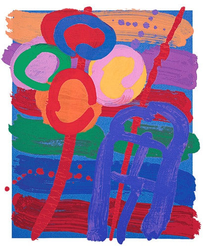 Albert Irvin, Borough II, 2004