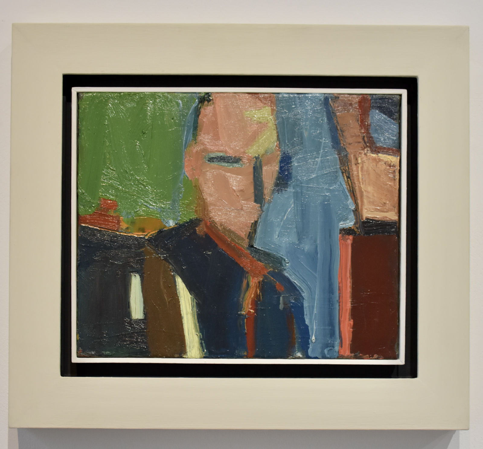 Conversation II, Edge of the Sea, Original Oil Painting by artist Arthur Neal NEAC, Linden Hall Studio and Two Studios High Street Deal, Kent.