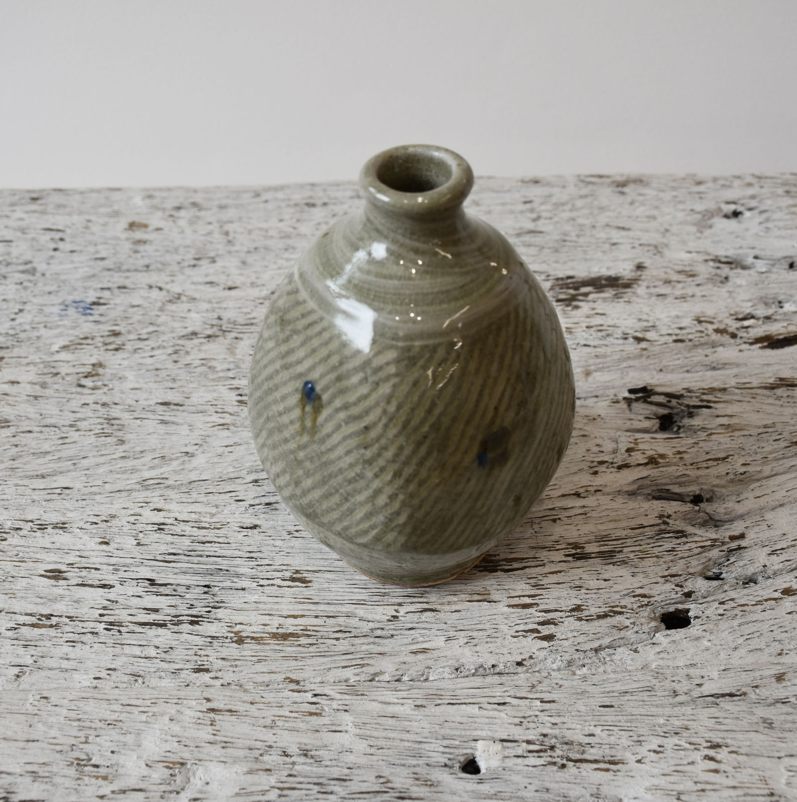 William Plumptre ceramic paddled vase pottery at Linden Hall Studio Deal Kent Two Studios Deal High Street Kent Contemporary Art Gallery