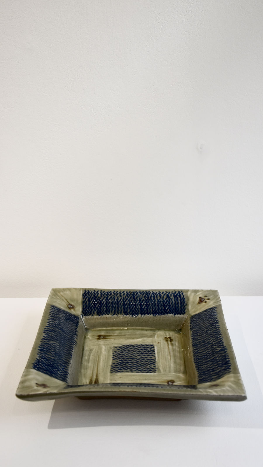 William Plumptre, Square plate with Inlay (11), 2025