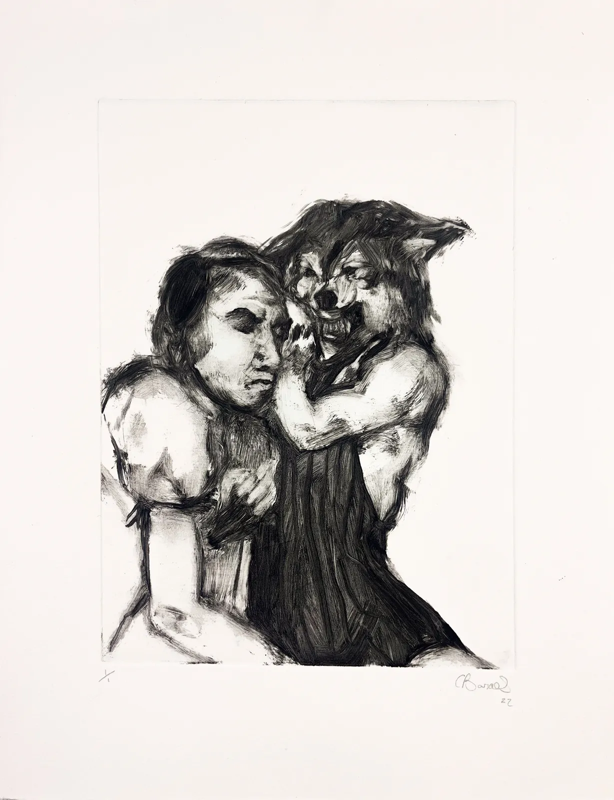 Chloe Barnes, Wrestle (Atalanta Series), 2022