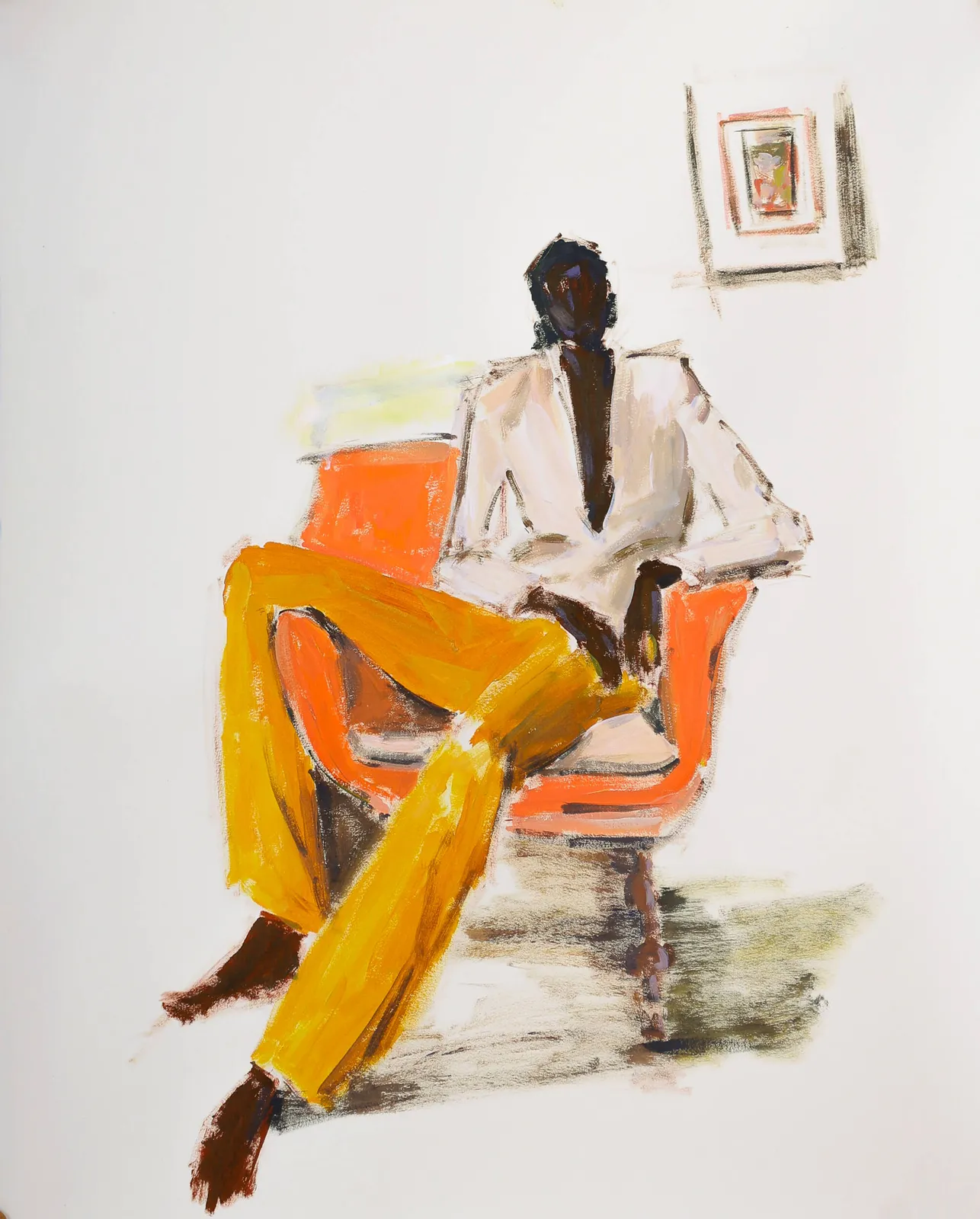 Abel Beyene, Moment of Reflection #2, 2026