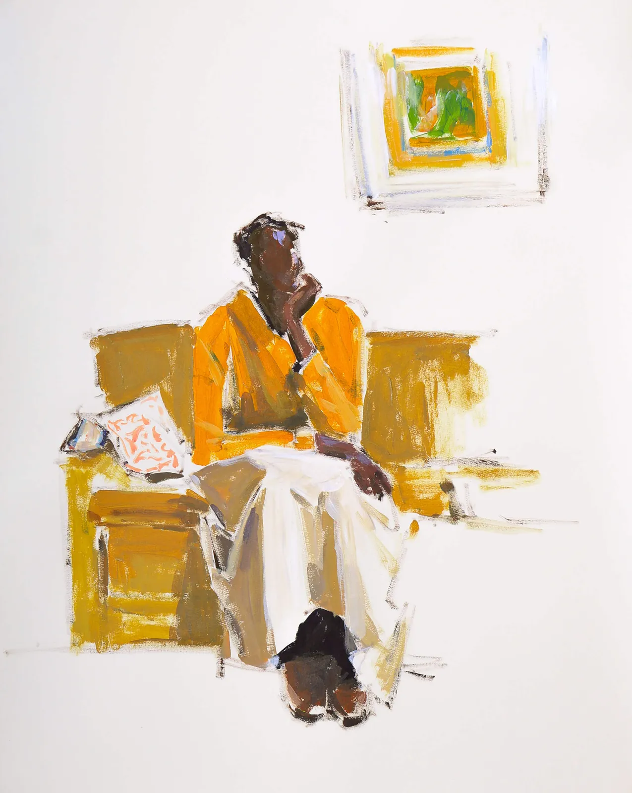 Abel Beyene, Moment of Reflection #5, 2026