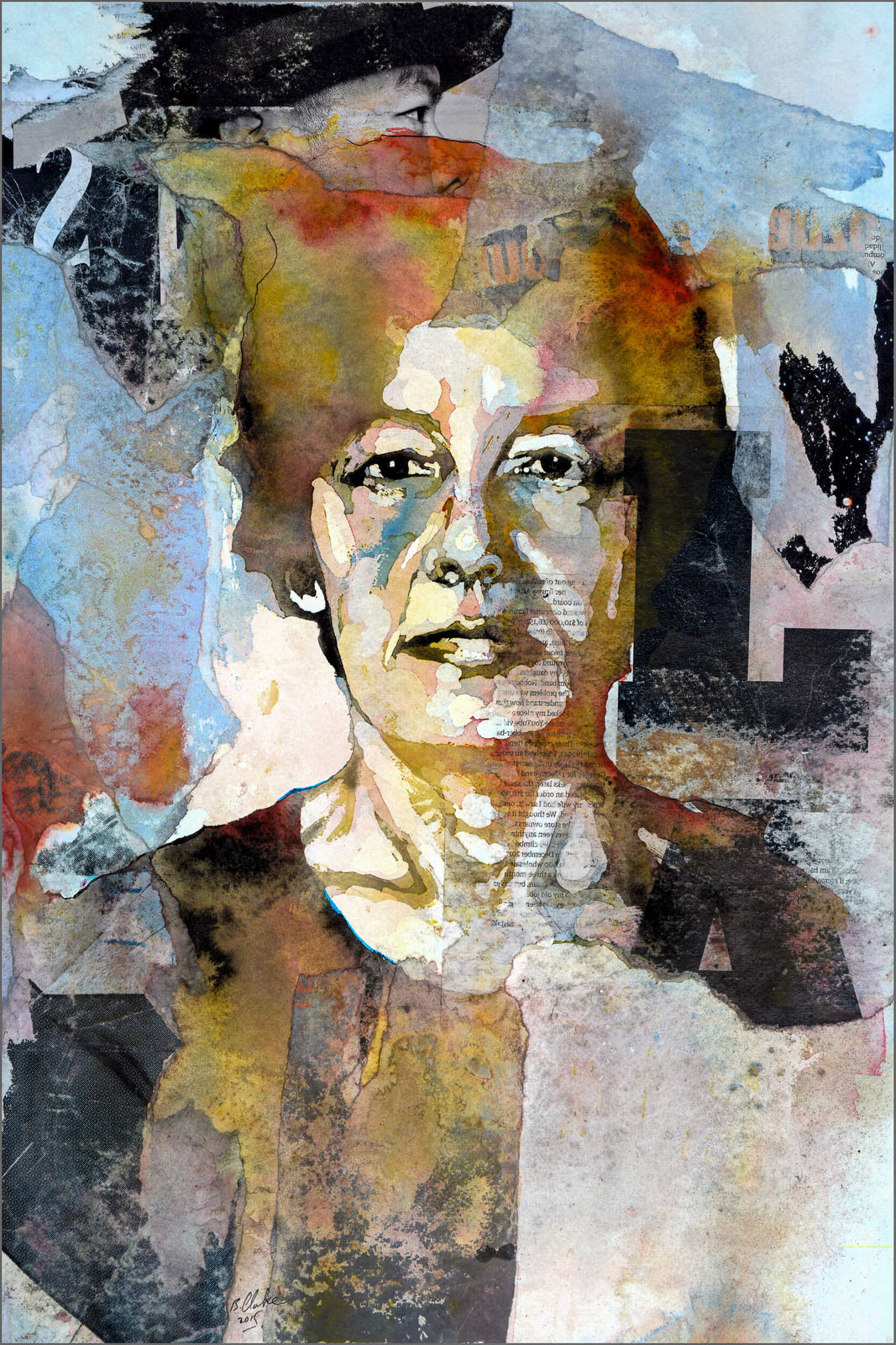 Bruce Clarke, Femme anonyme, 2015