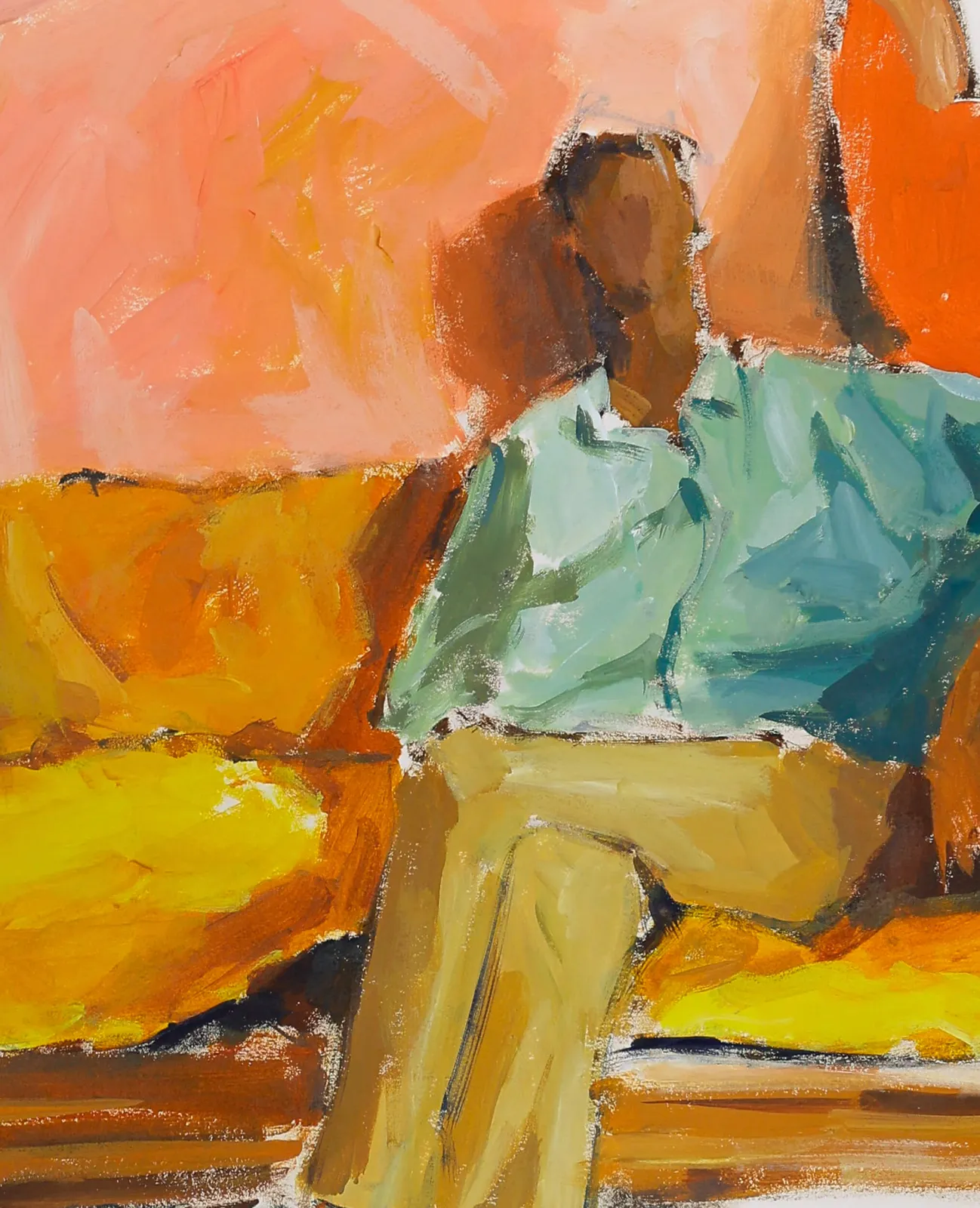 Abel Beyene, Moment of Reflection #4, 2026