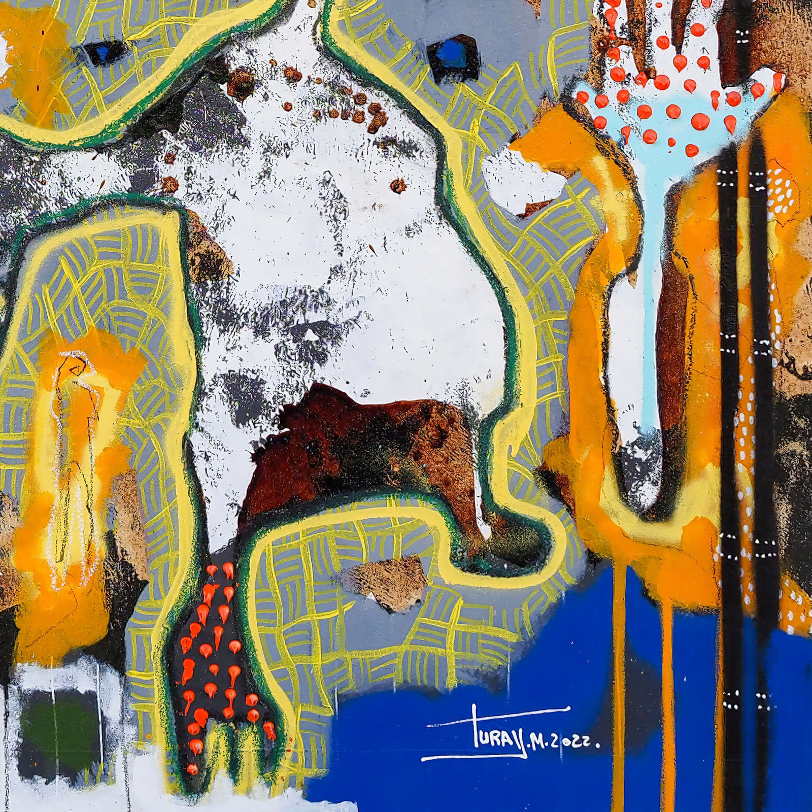 Mederic TURAY, Finding my way home, 2022