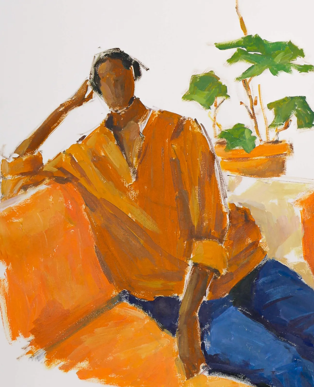 Abel Beyene, Moment of Reflection #7, 2026