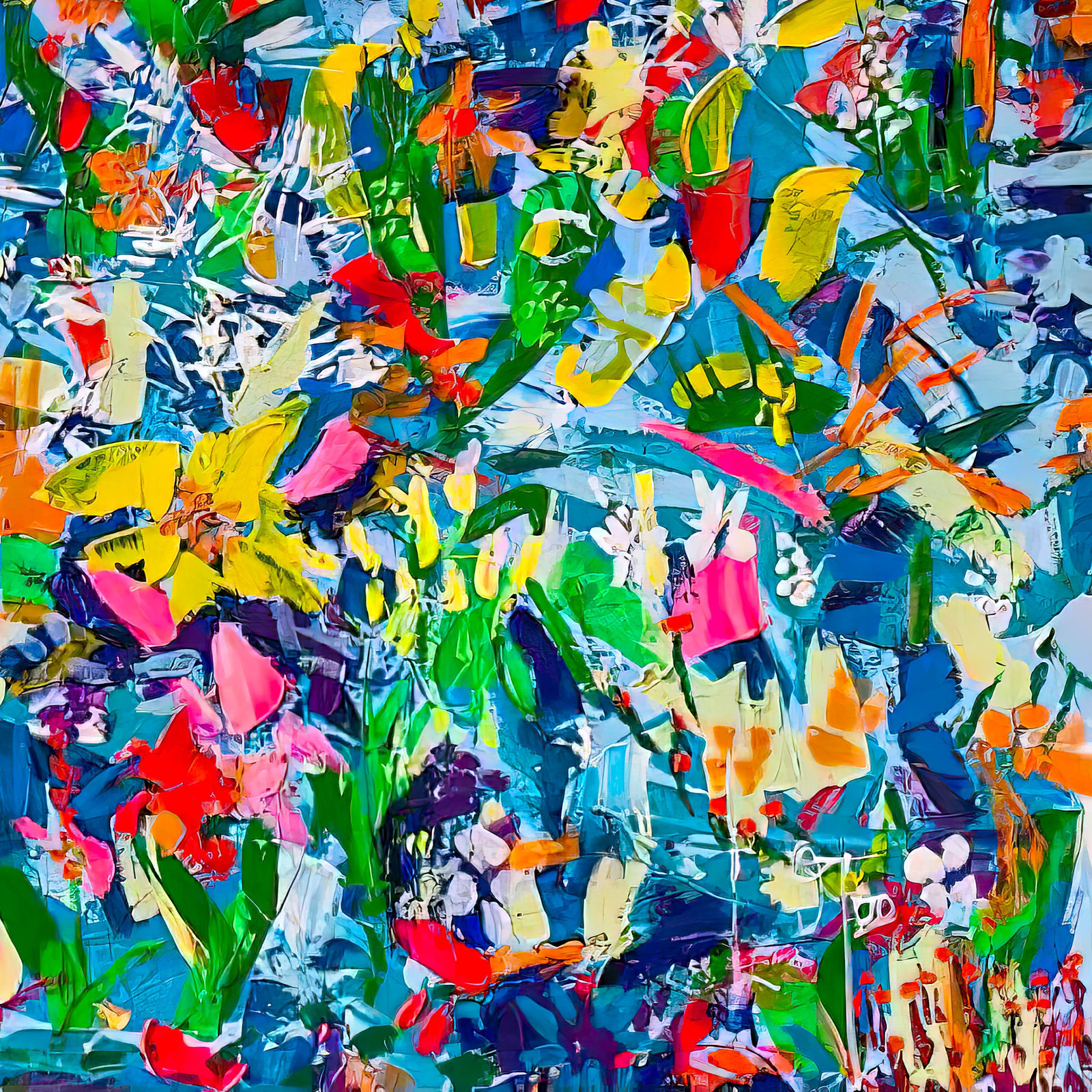 Larry Otoo, Blossom Bouquet, 2022