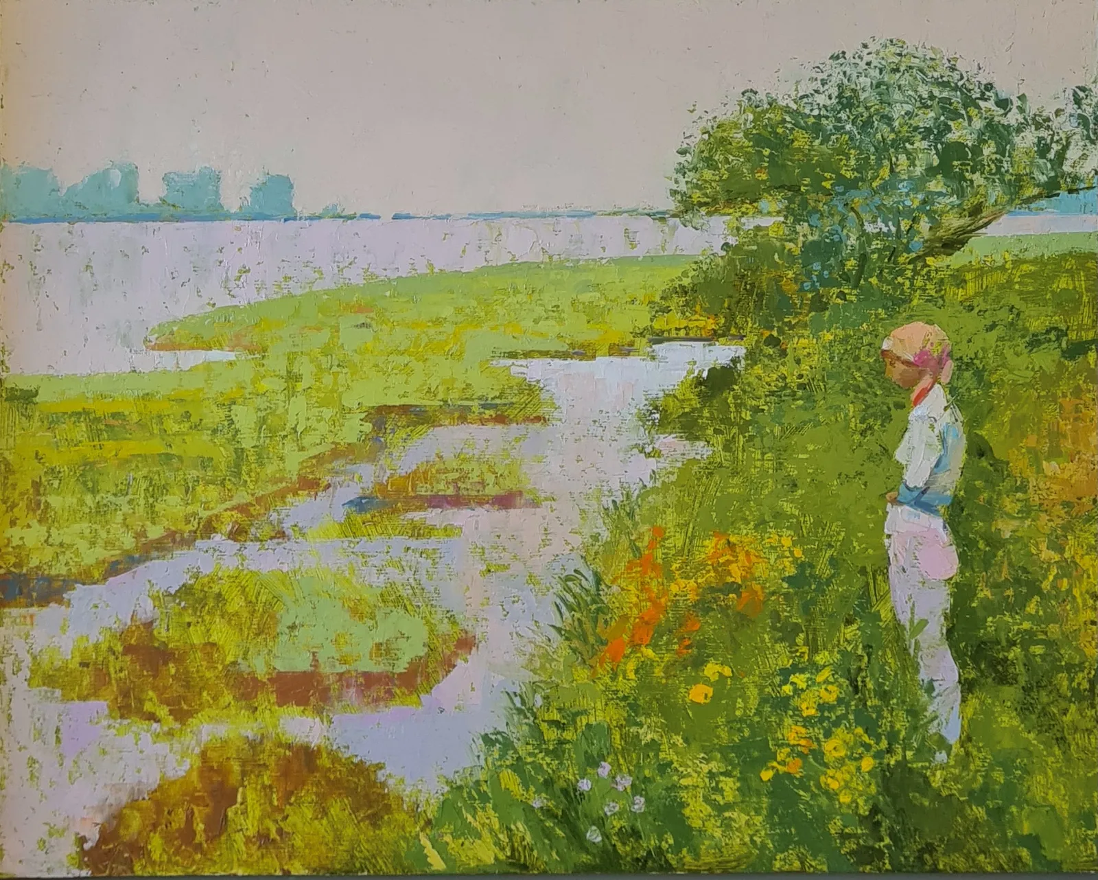 Lionel Bulmer, High Tide Marshes, Untitled