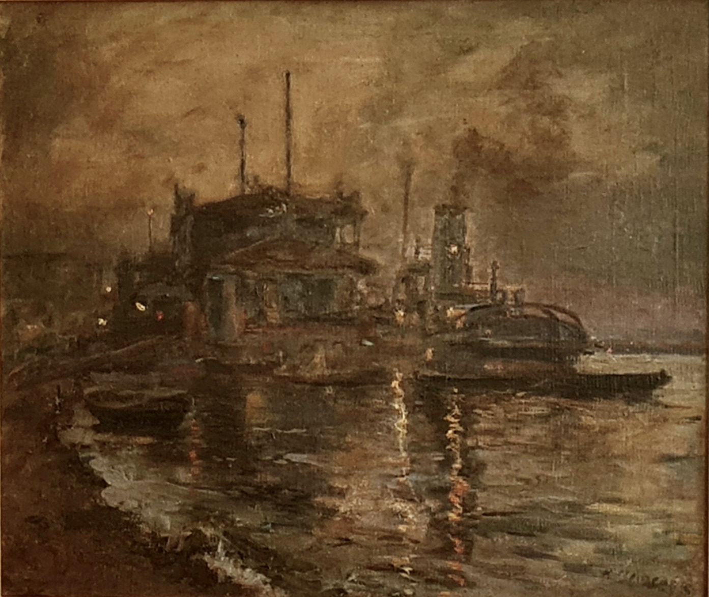 Arthur Briscoe, Marine Scene, Untitled