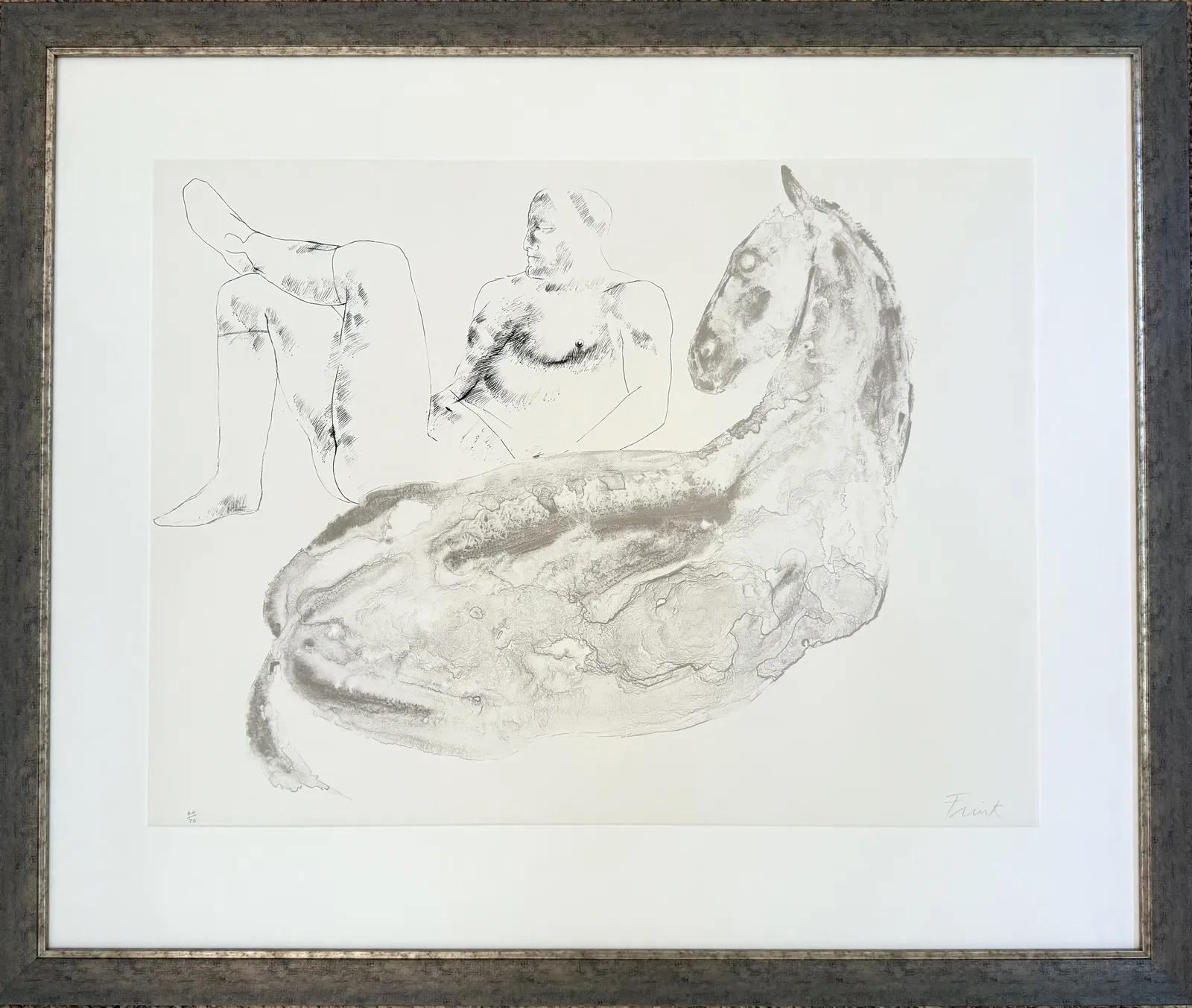 Dame Elisabeth Frink, Man and Horse VI, 1971