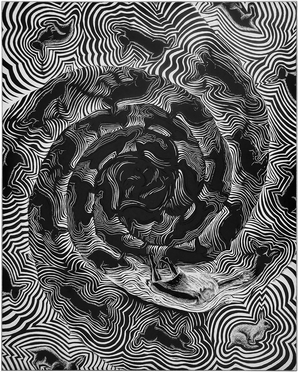 Annemarie Slobbe, Down the rabbit hole , 2021