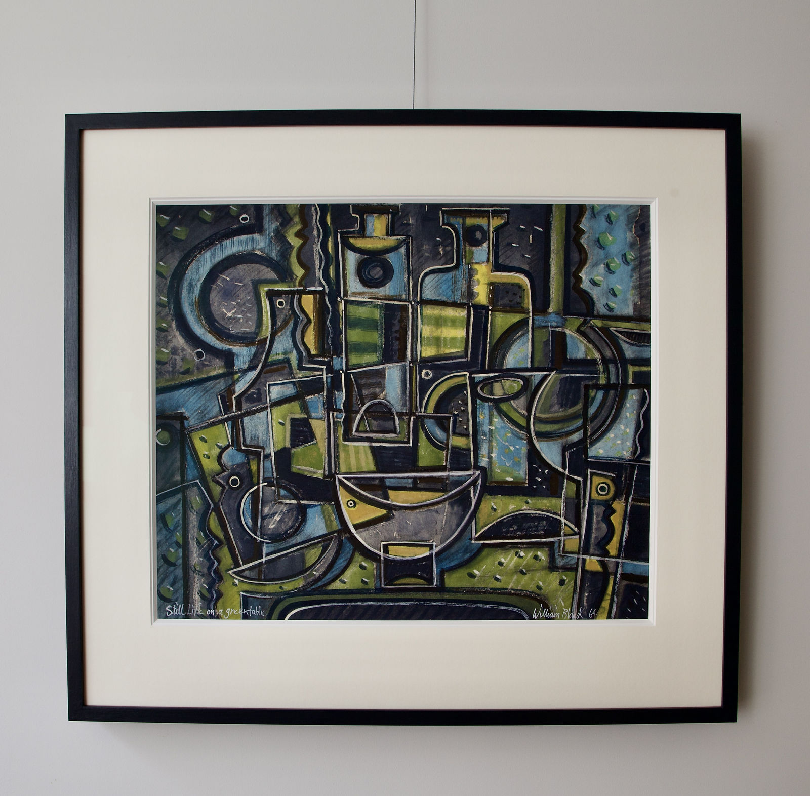 William Black, Still Life on a Green Table, 1964