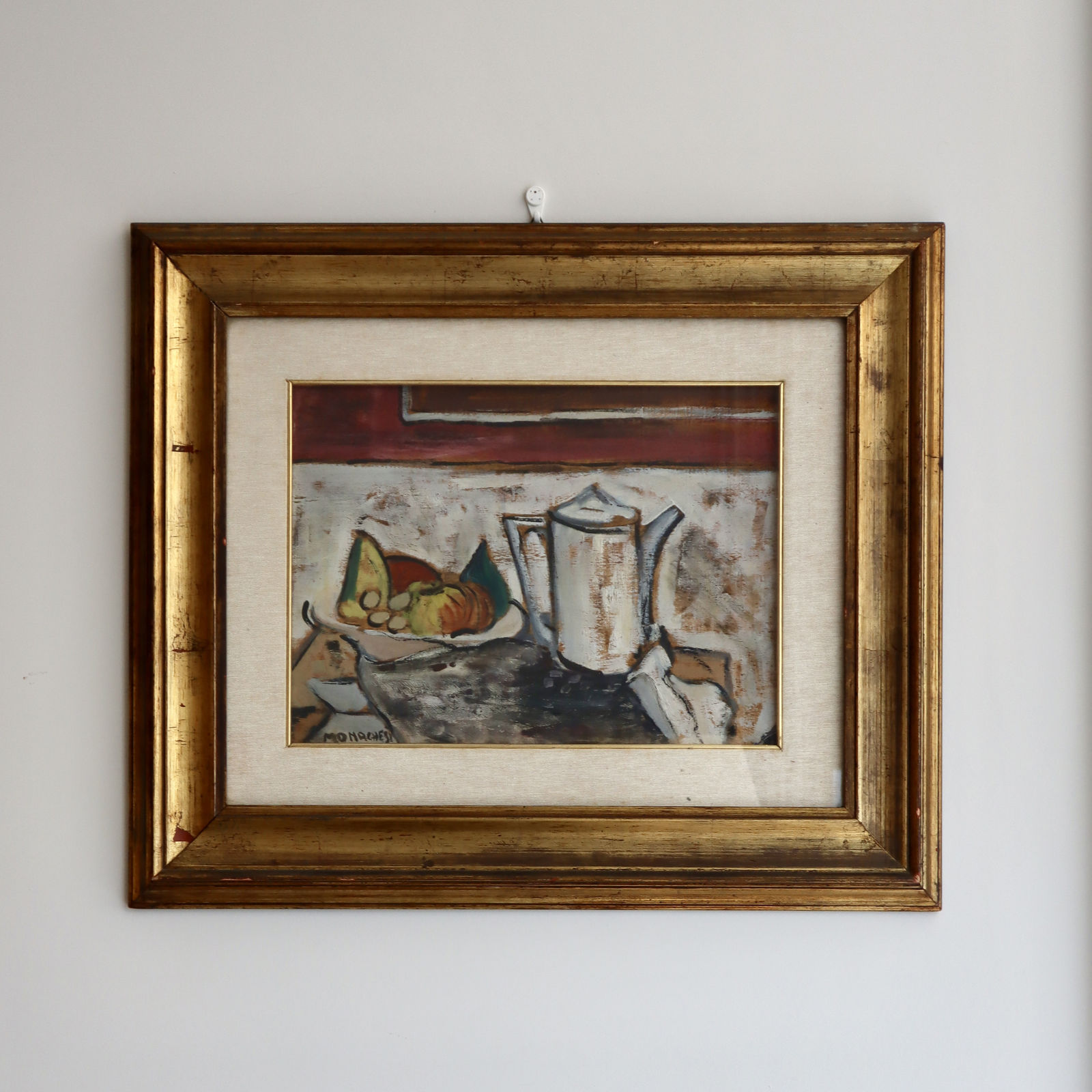 Sante Monachesi, Still Life with Fruit, 1949