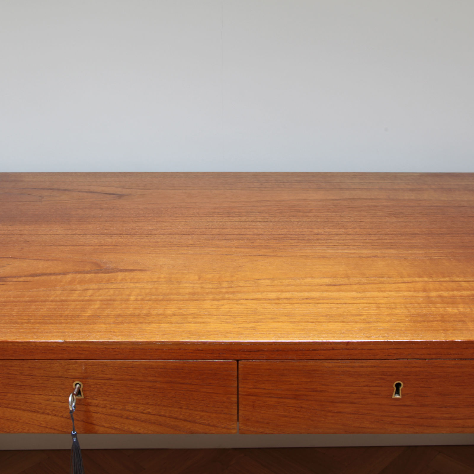 Severin Hansen, A Four Drawer Teak Desk, Circa 1960s