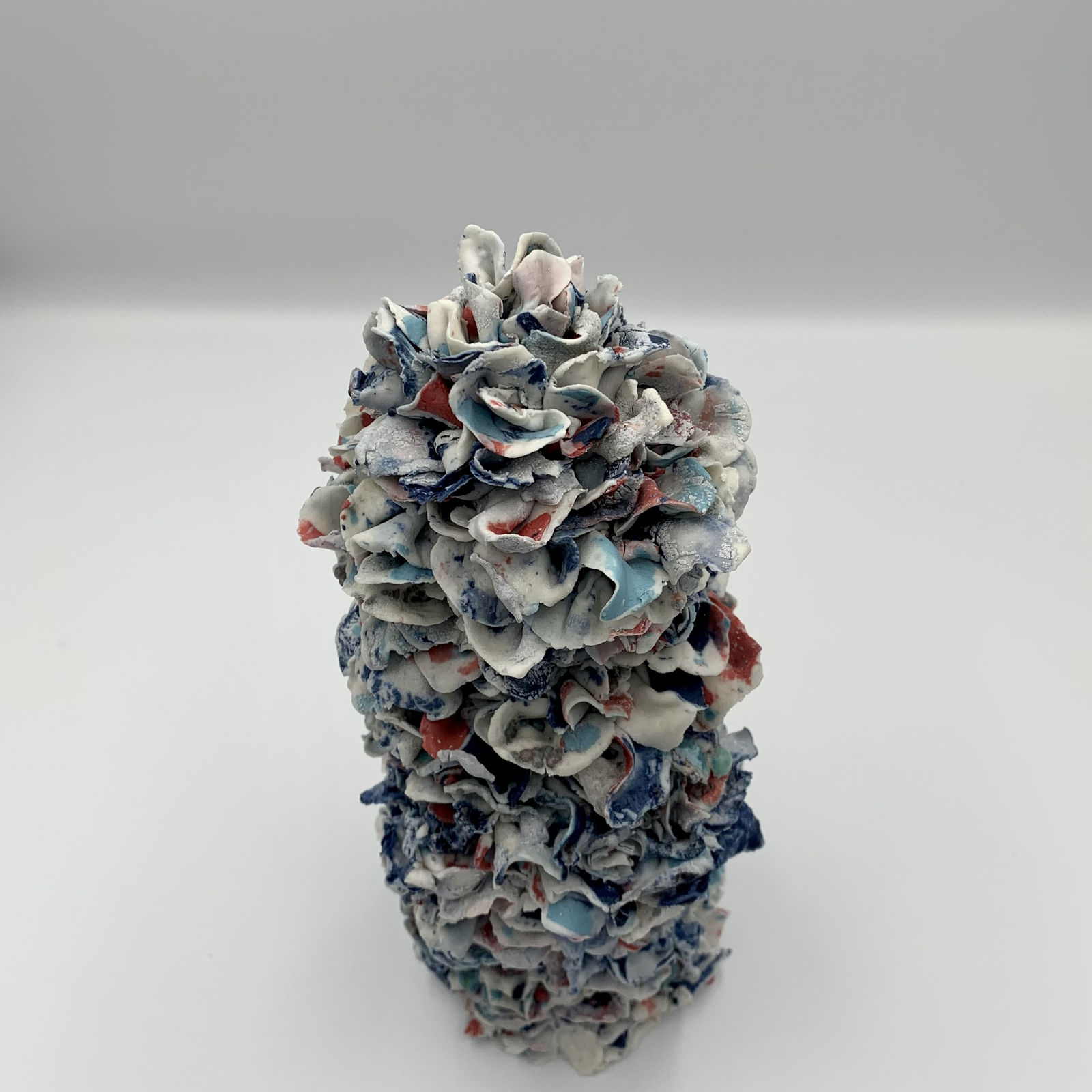 Gina Baum, Narrow Blue Stacked, 2022