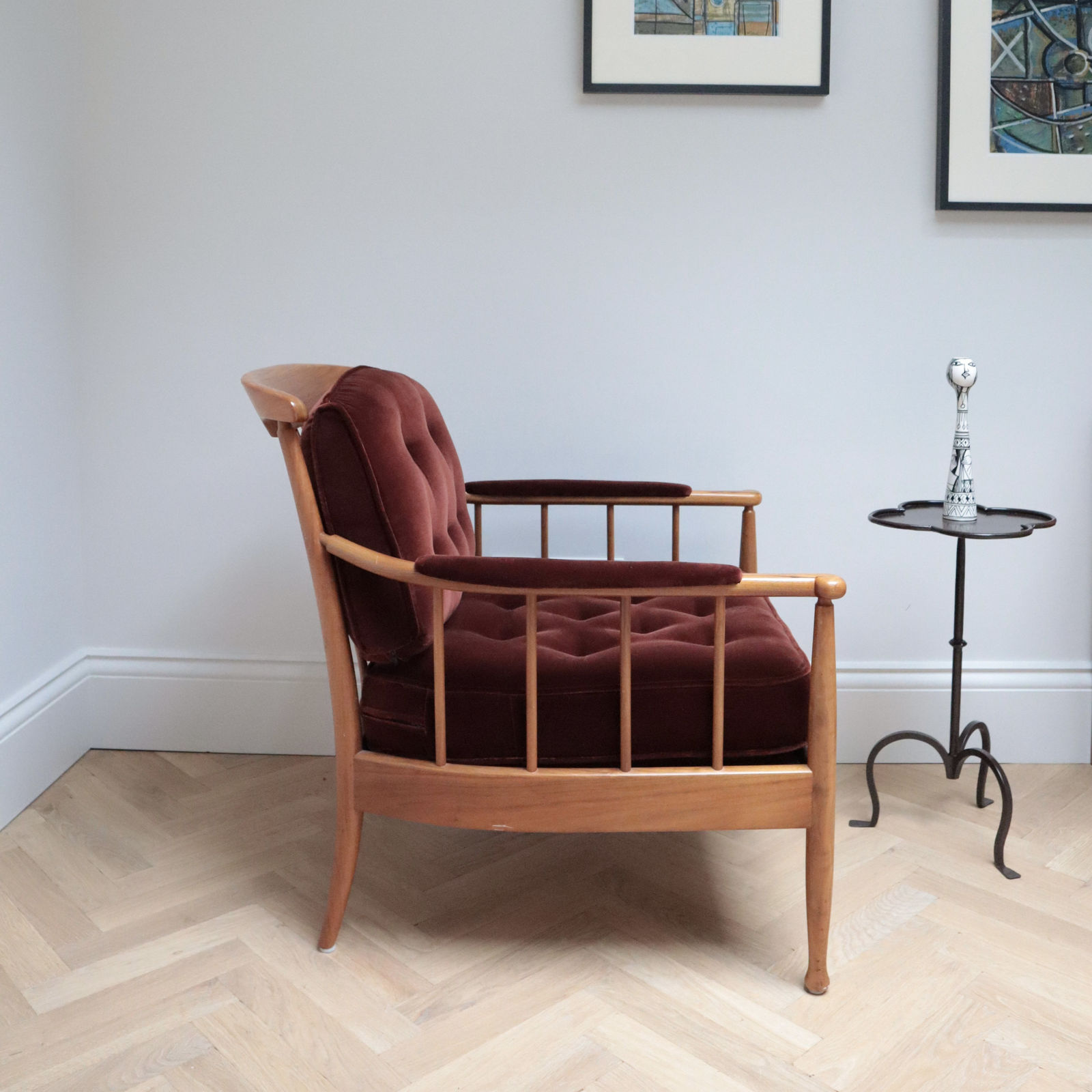 Kerstin Horlin Holmquist, A Pair of Skrindan Armchairs, Circa 1960s