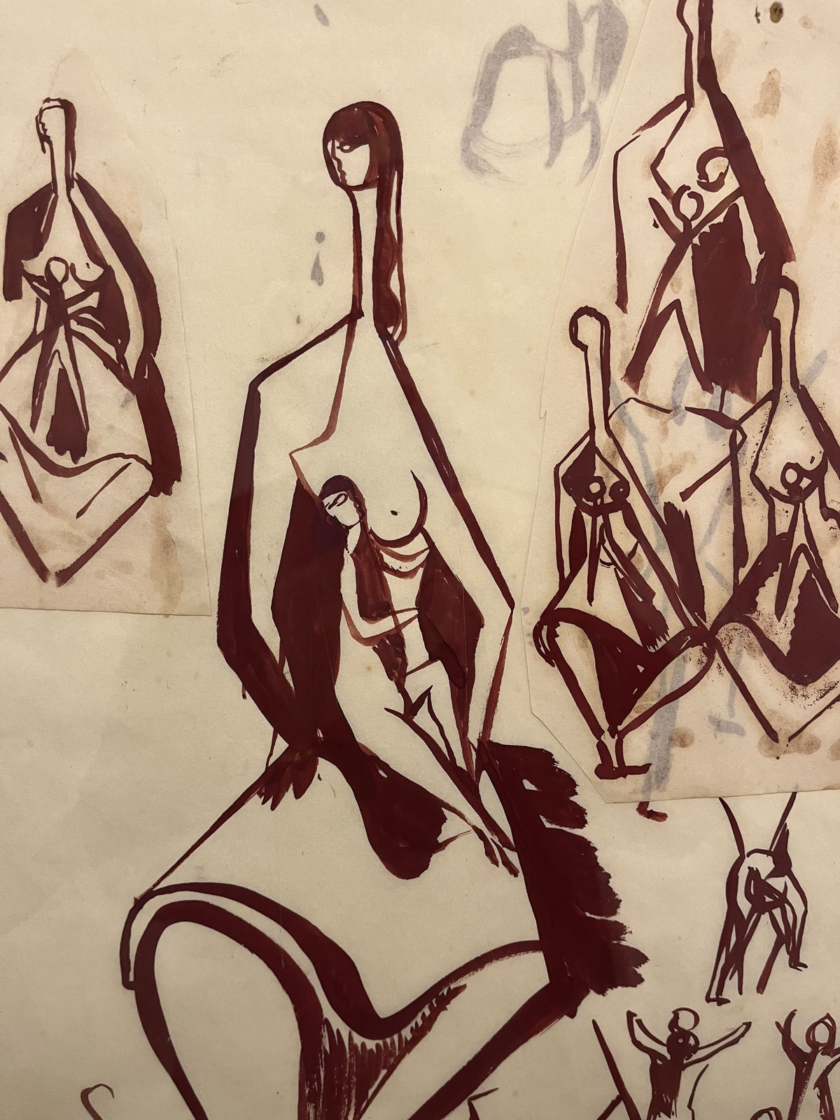 Robert Johnson Washington, Study of Figures