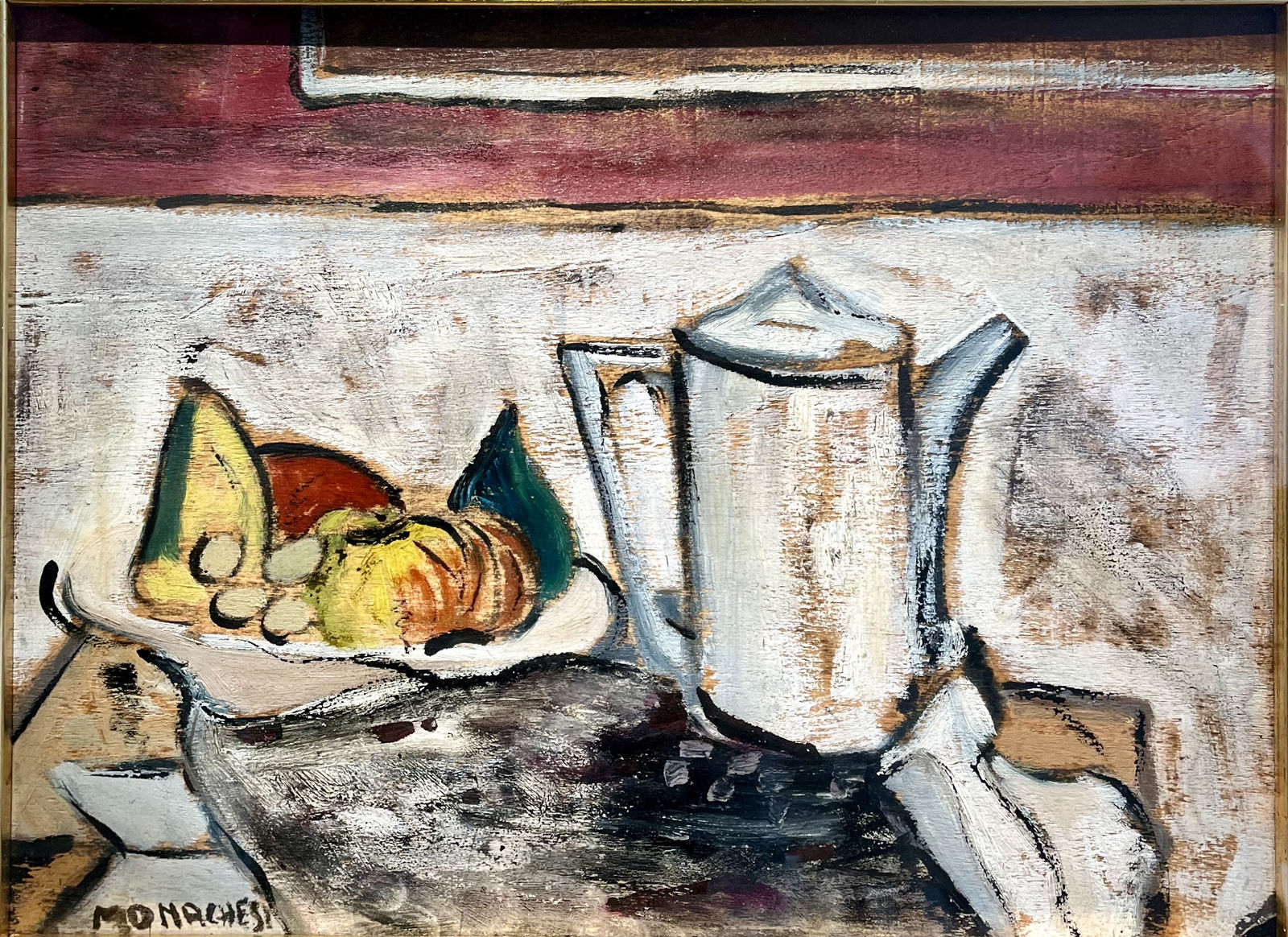 Sante Monachesi, Still Life with Fruit, 1949