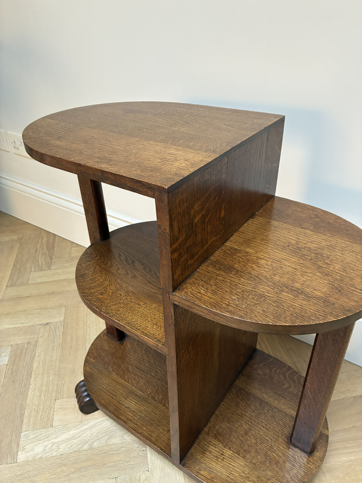 English, An Oak Side Table, Circa 1930s