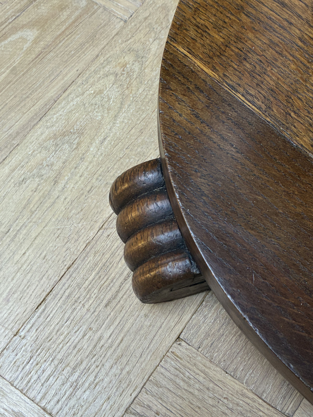 English, An Oak Side Table, Circa 1930s