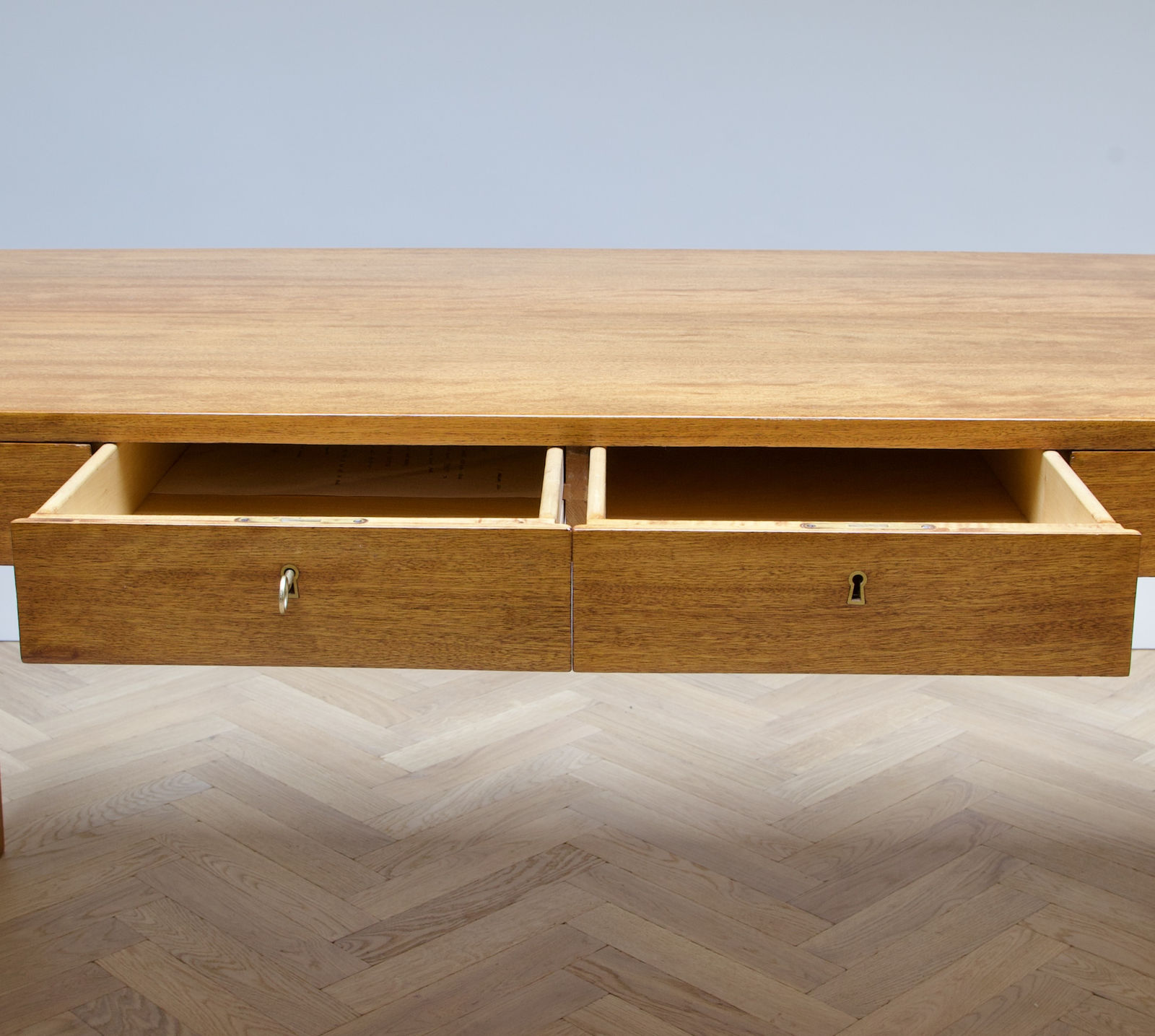 Severin Hansen, A Four Drawer Desk, Circa 1960s