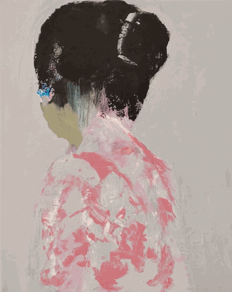 Stephan Heggelke, Acryl auf Leinwand, 2022, 50 x 40 cm