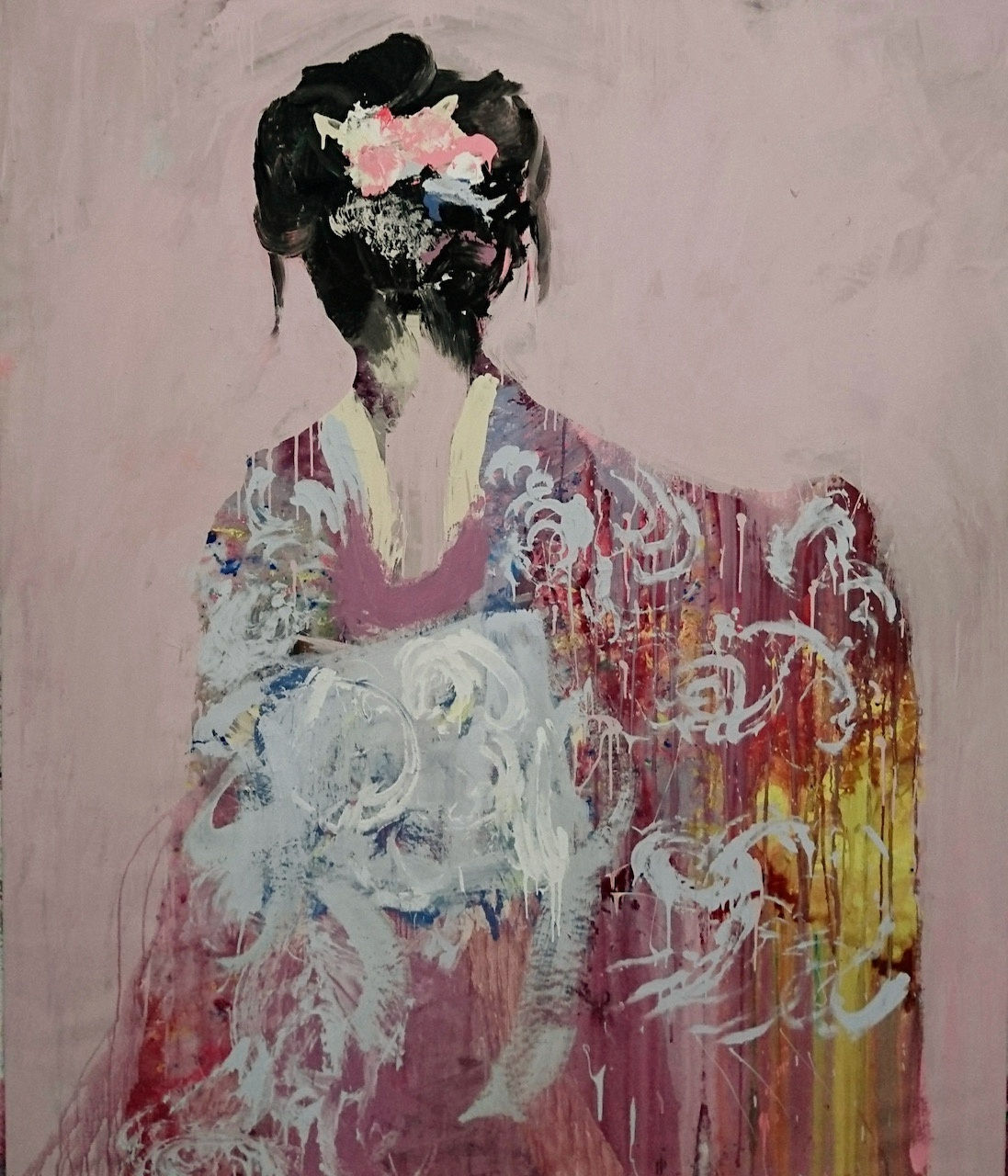 Stephan Heggelke, Acryl auf Leinwand, 2018, 180 x 150 cm