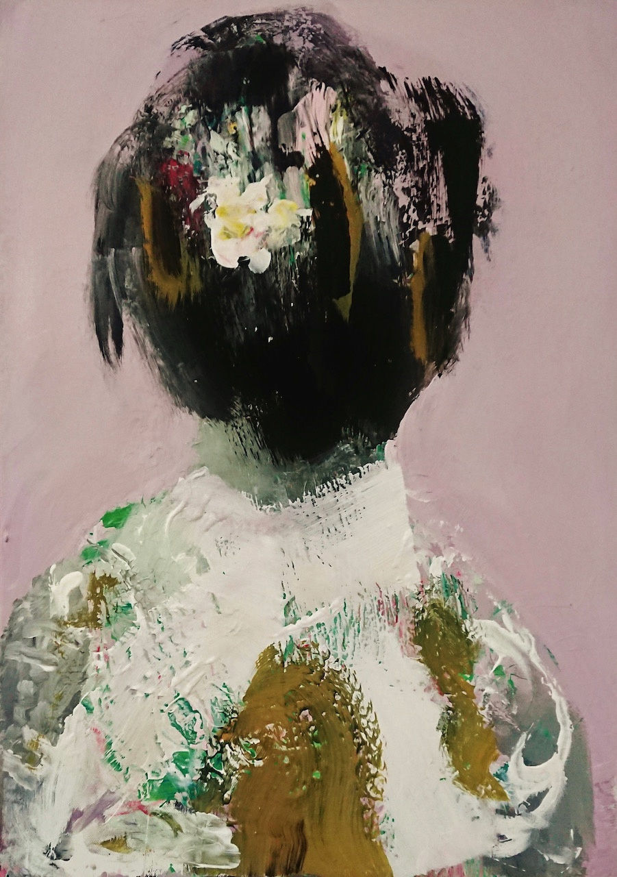 Stephan Heggelke, Acryl auf Leinwand, 2019, 70 x 50 cm