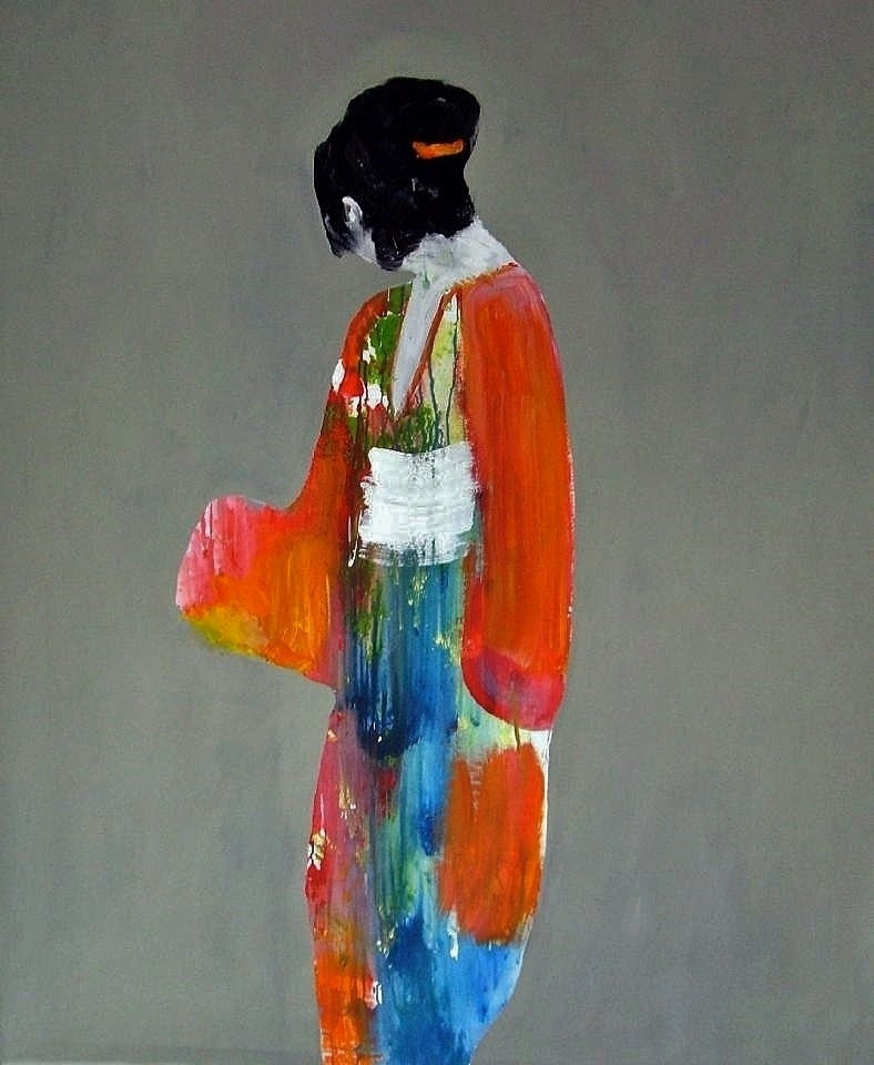Stephan Heggelke, Acryl auf Papier, 2007, 180 x 150 cm