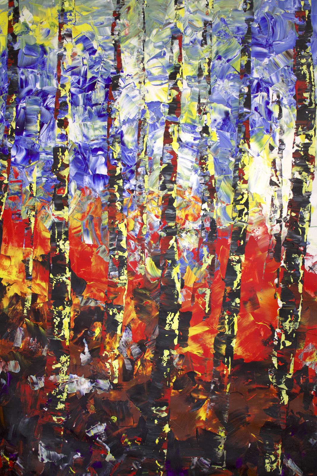 Ana Archer, Floresta em Vermelho, 2016