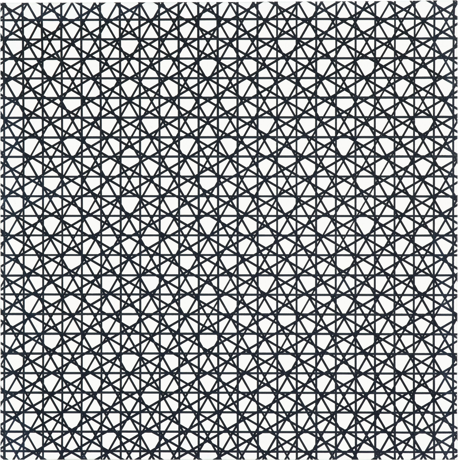 Françoise Morellet, 3 Double Trames, 1972