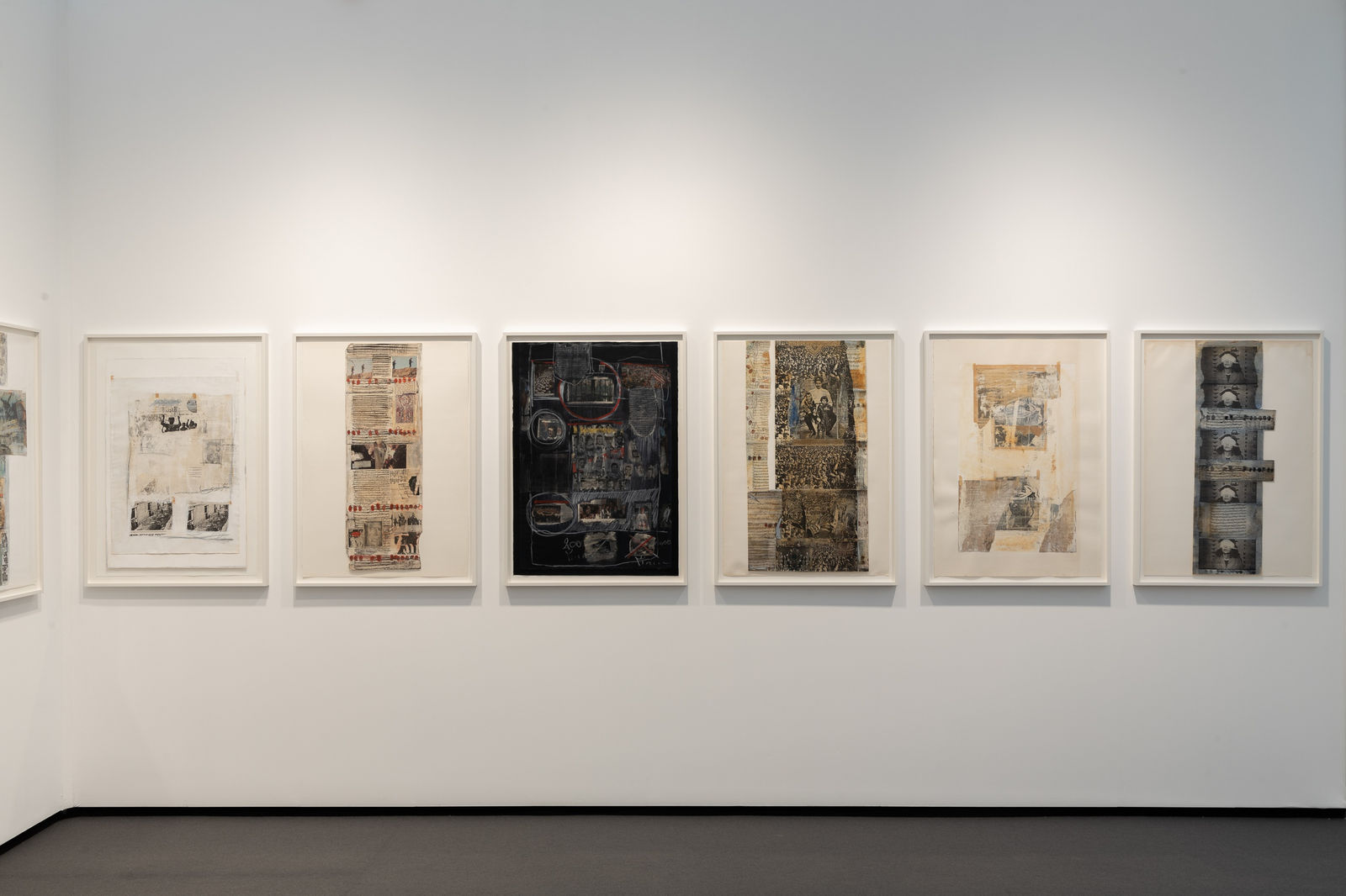 Installation view, Hostages: A Diary