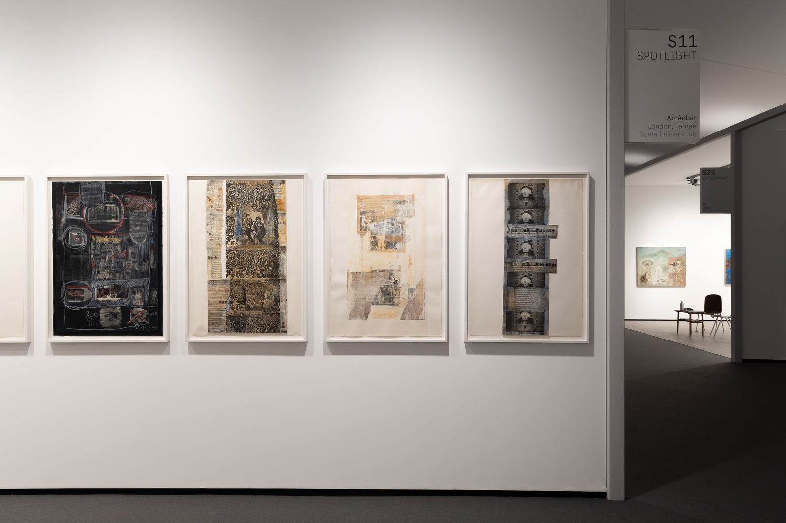 Installation view, Hostages: A Diary