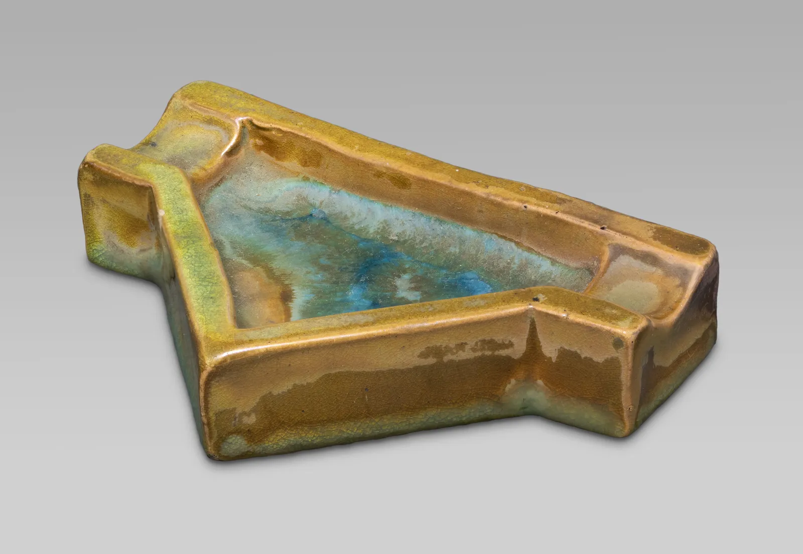 Pewabic Pottery, Ashtray, c. 1940s