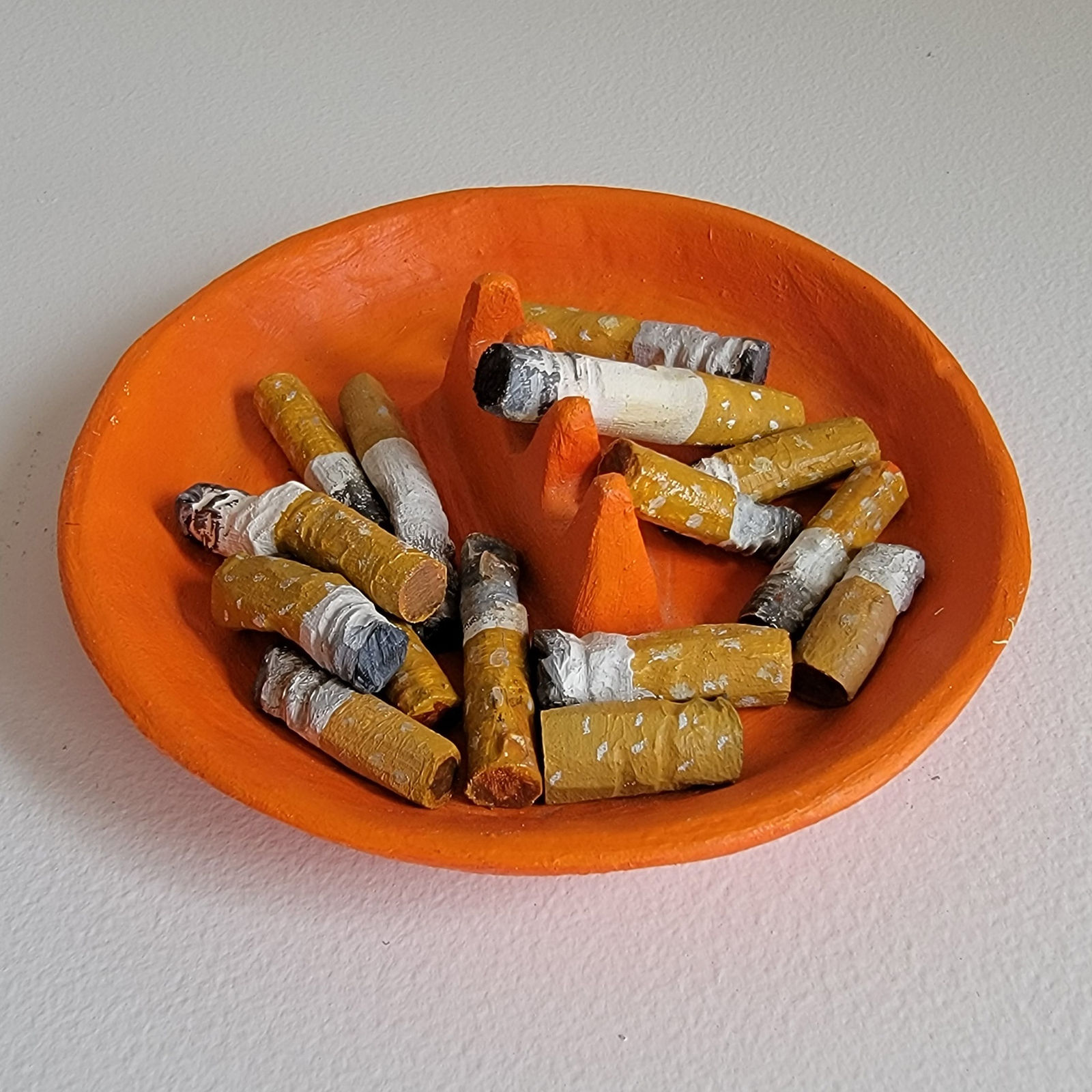 Conrad Bakker, #1 ashtray and cigarettes, 2000