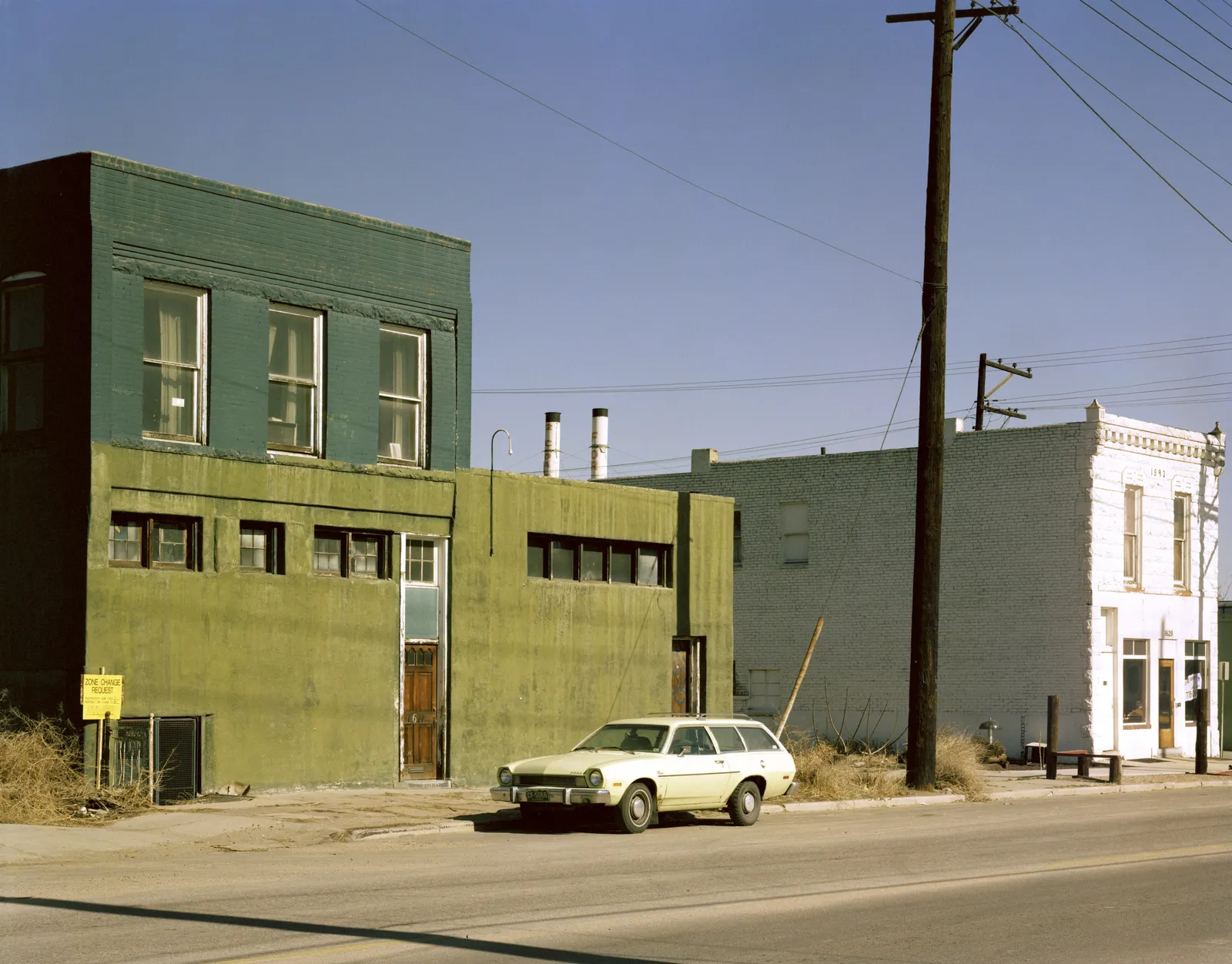 Clark Winter. Street Parking, Minnesota, 1982.