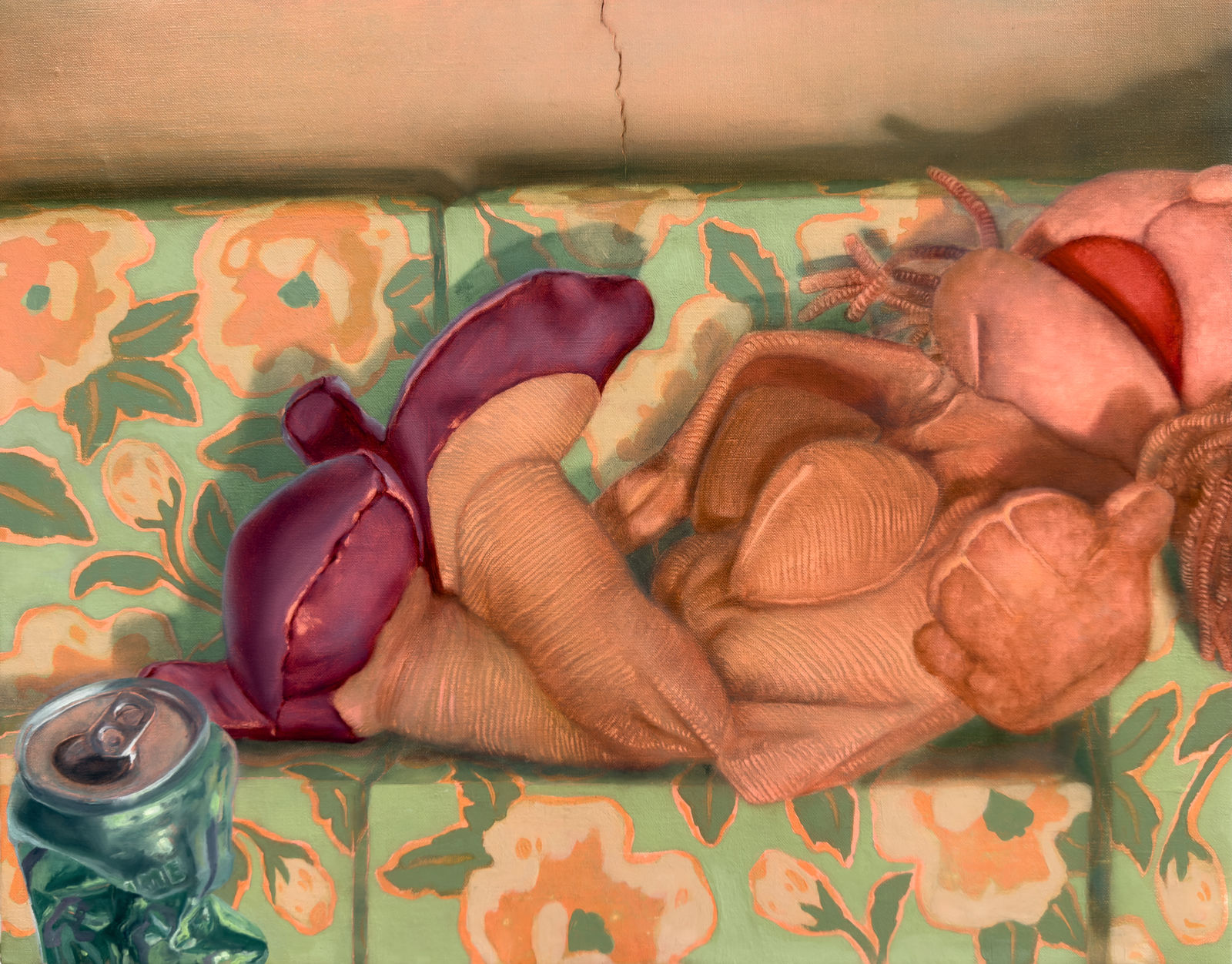 Laura Romaine, Reclining Nude, 2025