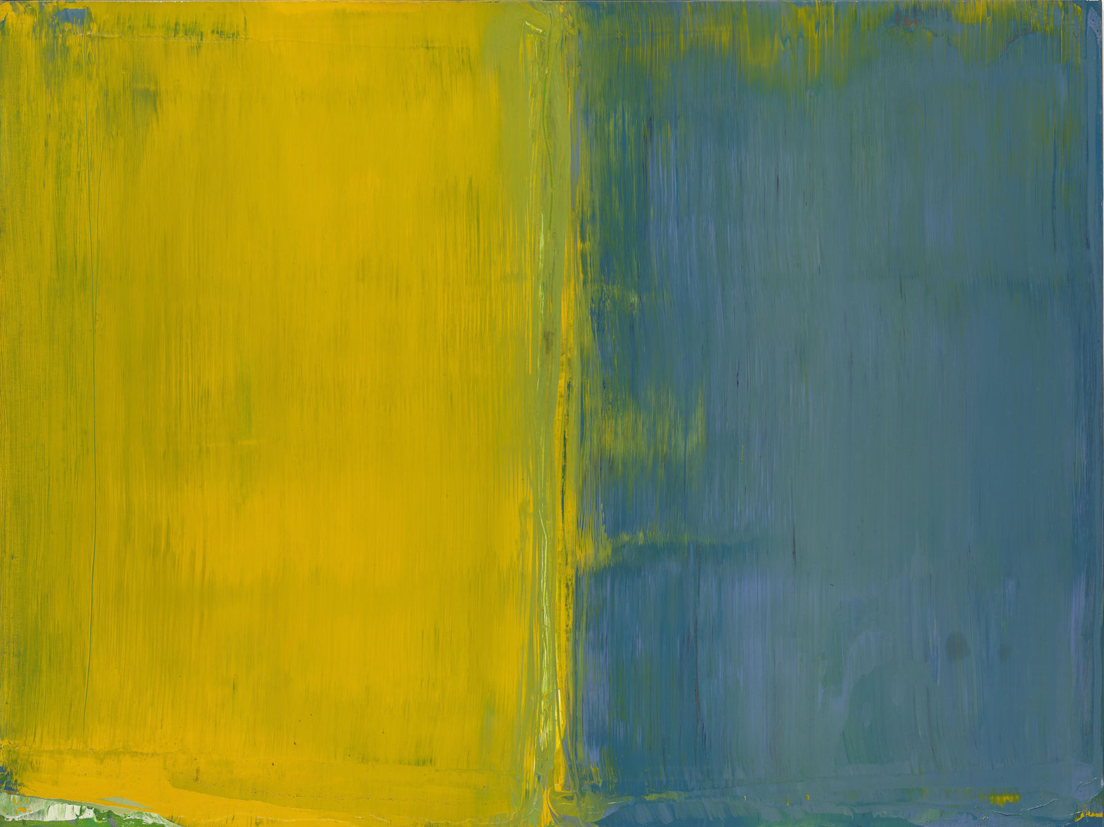 David Diao, The Finished Edge, 1971