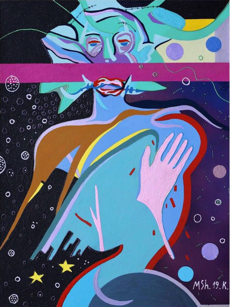 Mariia Shostakovska, The stars like the scars , 2019