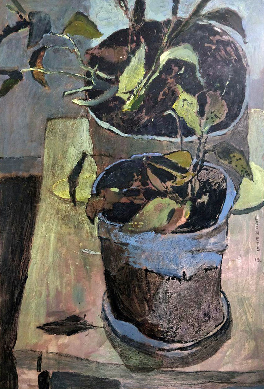 Jaroslav Leonets, Flowers , 2019