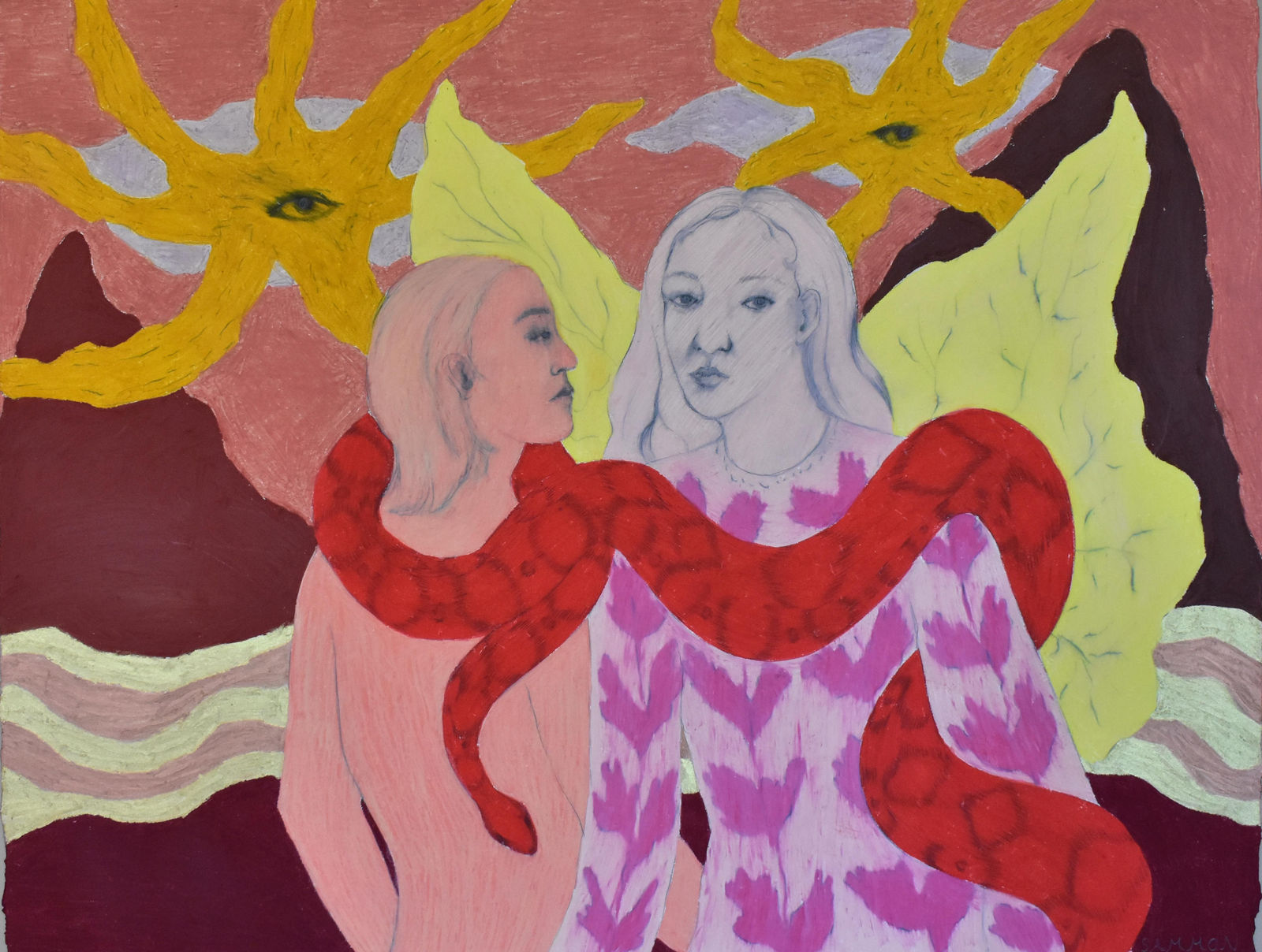 Rebecca Sammon, Serpens Surrounds, 2024