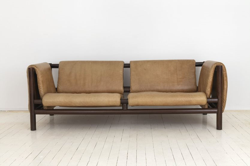Joaquim Tenreiro, Sofa with loose blankets, 1954