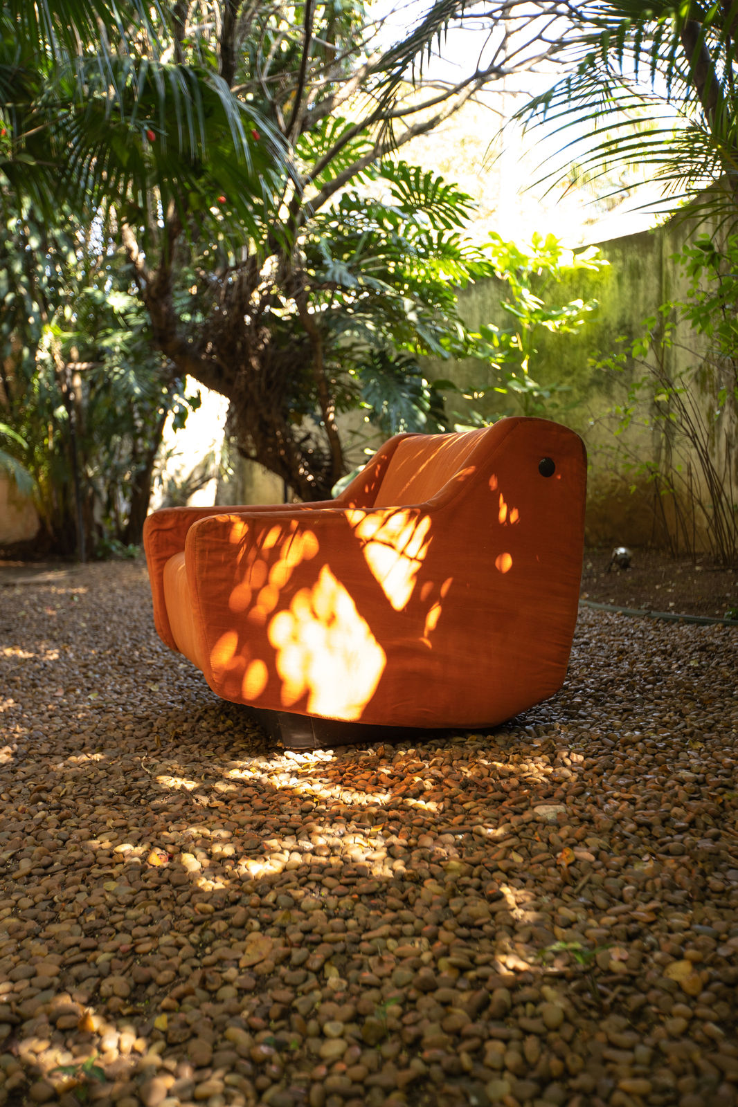 Jorge Zalszupin, Orange Armchair, 1970
