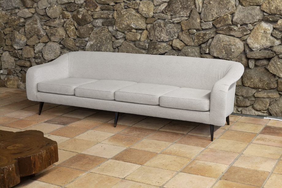 Joaquim Tenreiro, Curved sofa, 1960