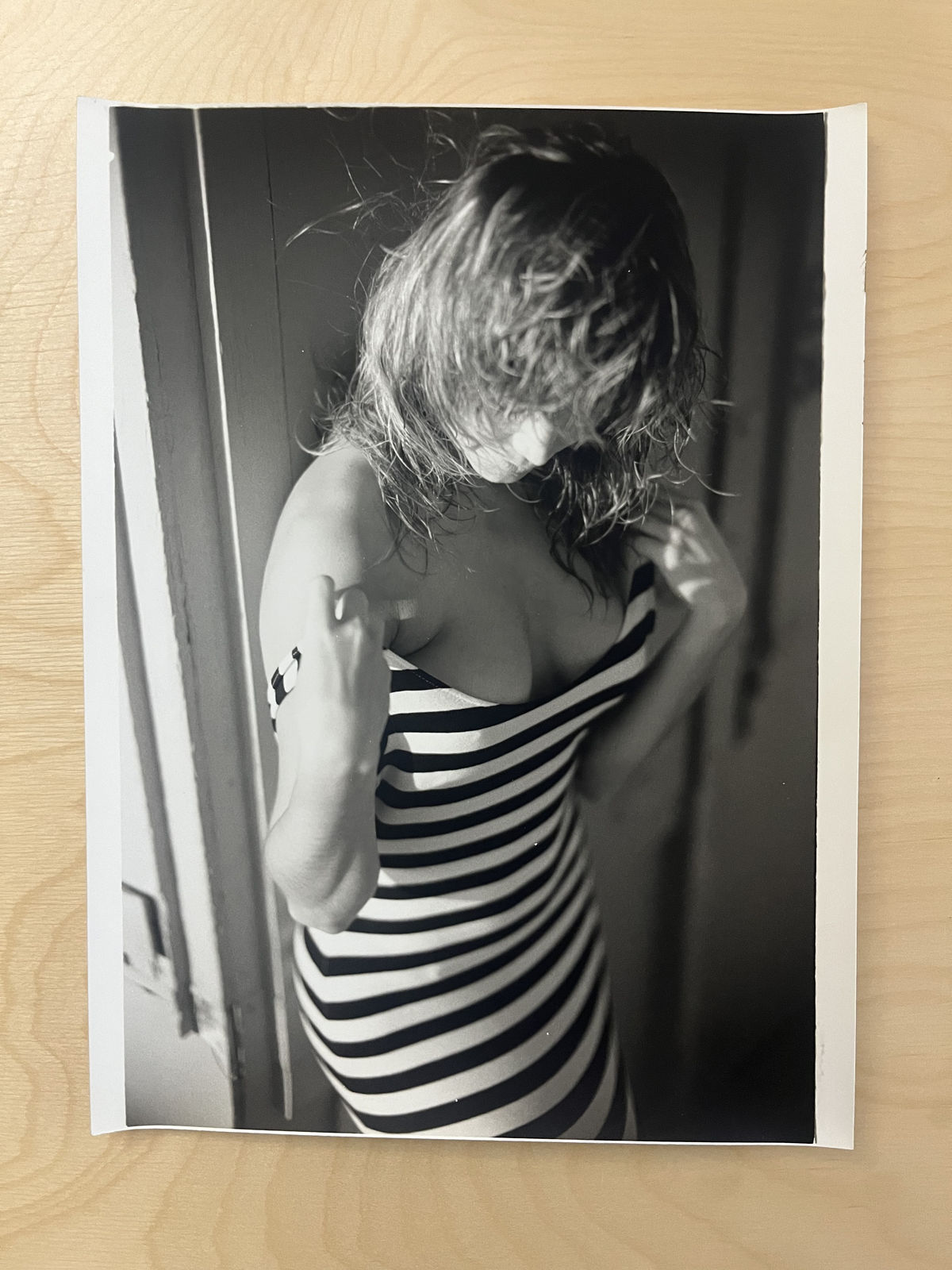 Mark de Paola, Striped Dress, 1984