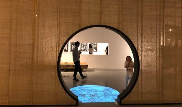 An archway at an exhibition