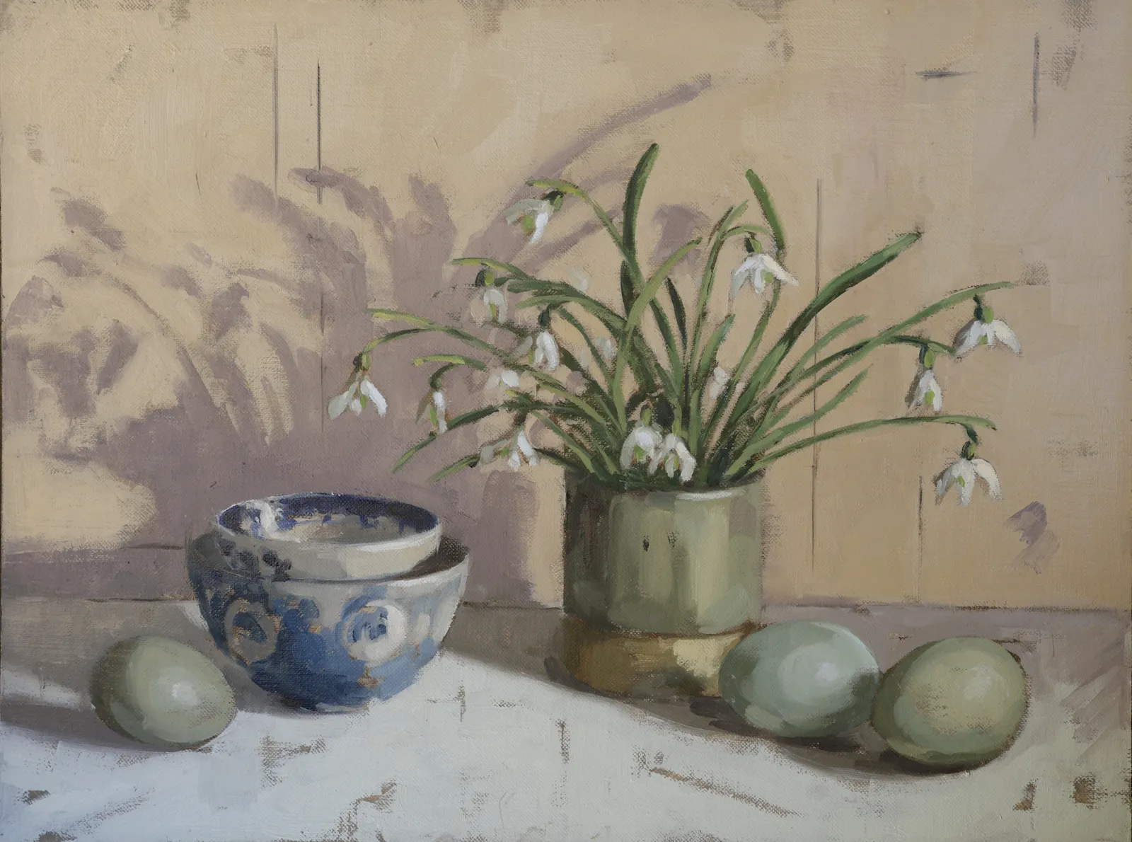 Fiona Carver, Blue Eggs on a Quiet Day